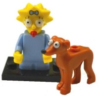 71009 THE SIMPSONS Series 2 Maggie Simpson and Santa's Little Helper